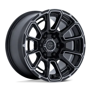 Fuel – FC910 FOXHOUND – Black – 17″x9″ 1mm – Summer Wheels – FC910BT17906801